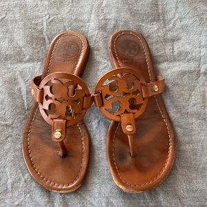 TORY BURCH MILLER SANDALS SIZE 5